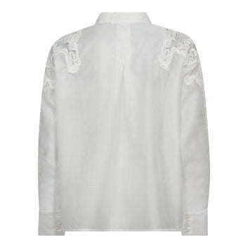 Co´Couture Kawacc Embroidery Shirt White