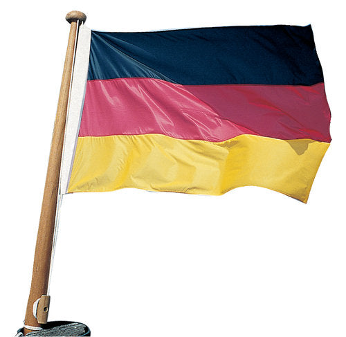 Bådflag polyester Tyskland, 90x54 cm