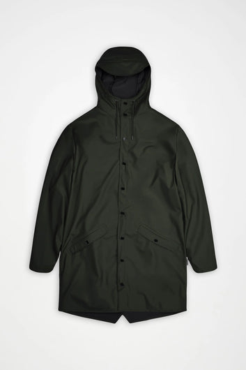 Rains U Long Jacket W3 Green