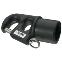 Pfeiffer spilernæb, Sort eloxeret aluminium