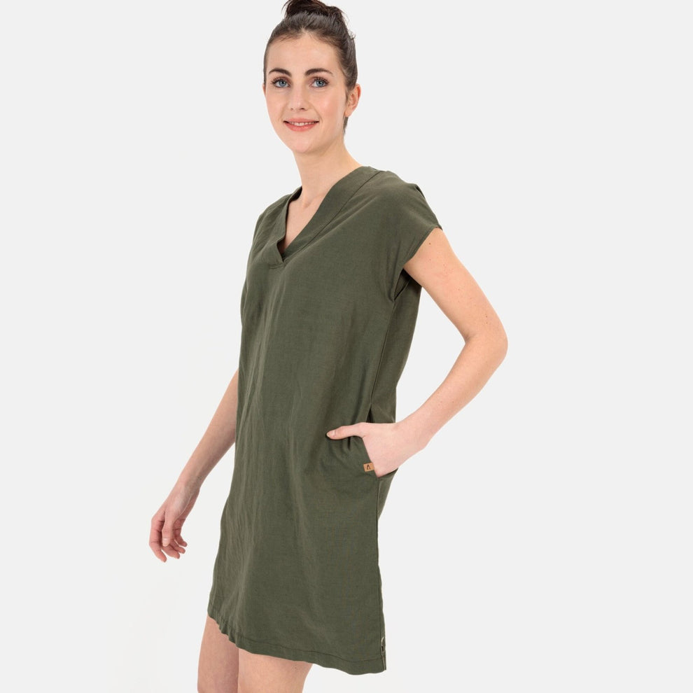 Camel Active W Kjole Olive