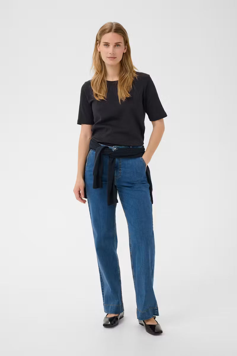 Part Two W Ratana T-Shirt Navy