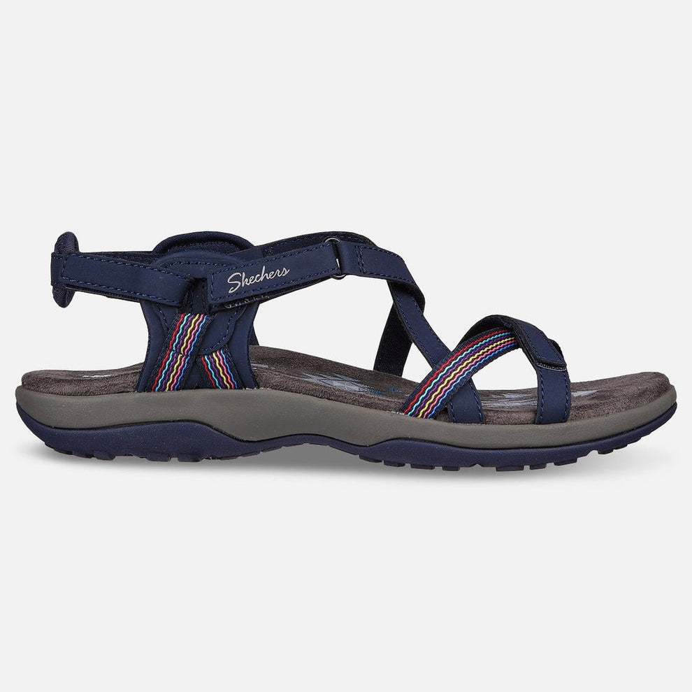 Skechers W Reggae Slim-Sun Array Sandal Navy