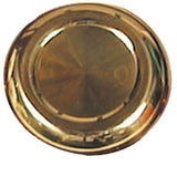 Afslutningsdæksel, messing