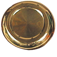 Afslutningsdæksel, messing