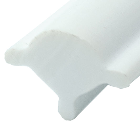 Låseliste 9.5mm hvid, 50m