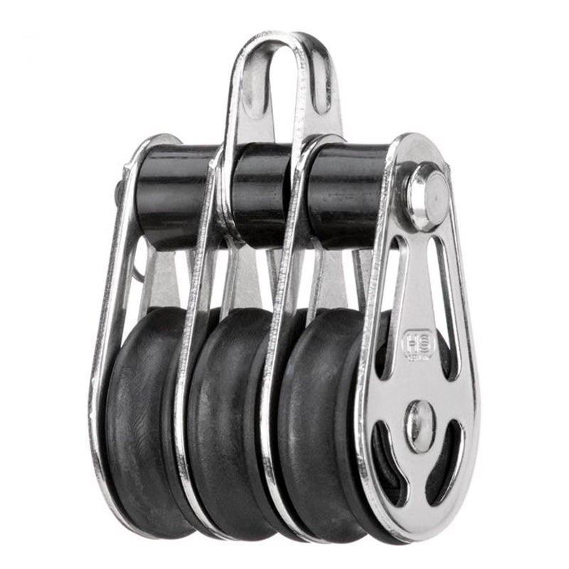 Blok rustfri 3-sk. m/bøjle