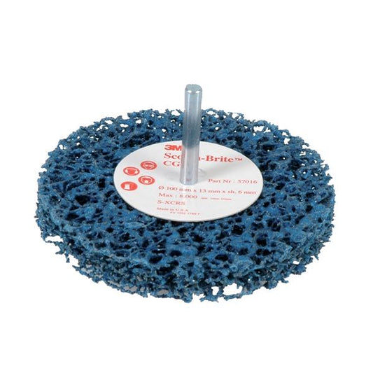 3M Scotch-Brite grovsliber, Ø100mm