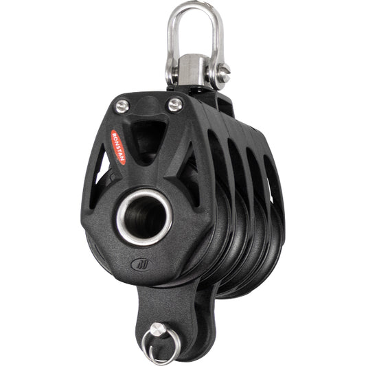 Ronstan Quadblok med svirvel og hundvot, serie 40
