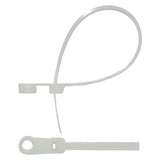 100 x 3,5 mm / Nylon / Hvid