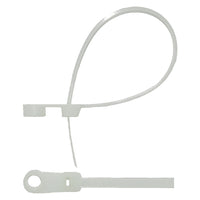 100 x 3,5 mm / Nylon / Hvid