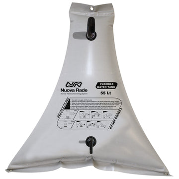 Nuova rade vandtank trekant fleksible 86x21x93cm, 55L
