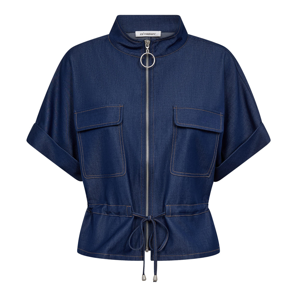 Co´Couture Terrycc Vest Navy