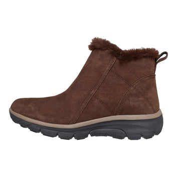 Skechers W Waterproof Relaxed Fit Støvle Chokolade