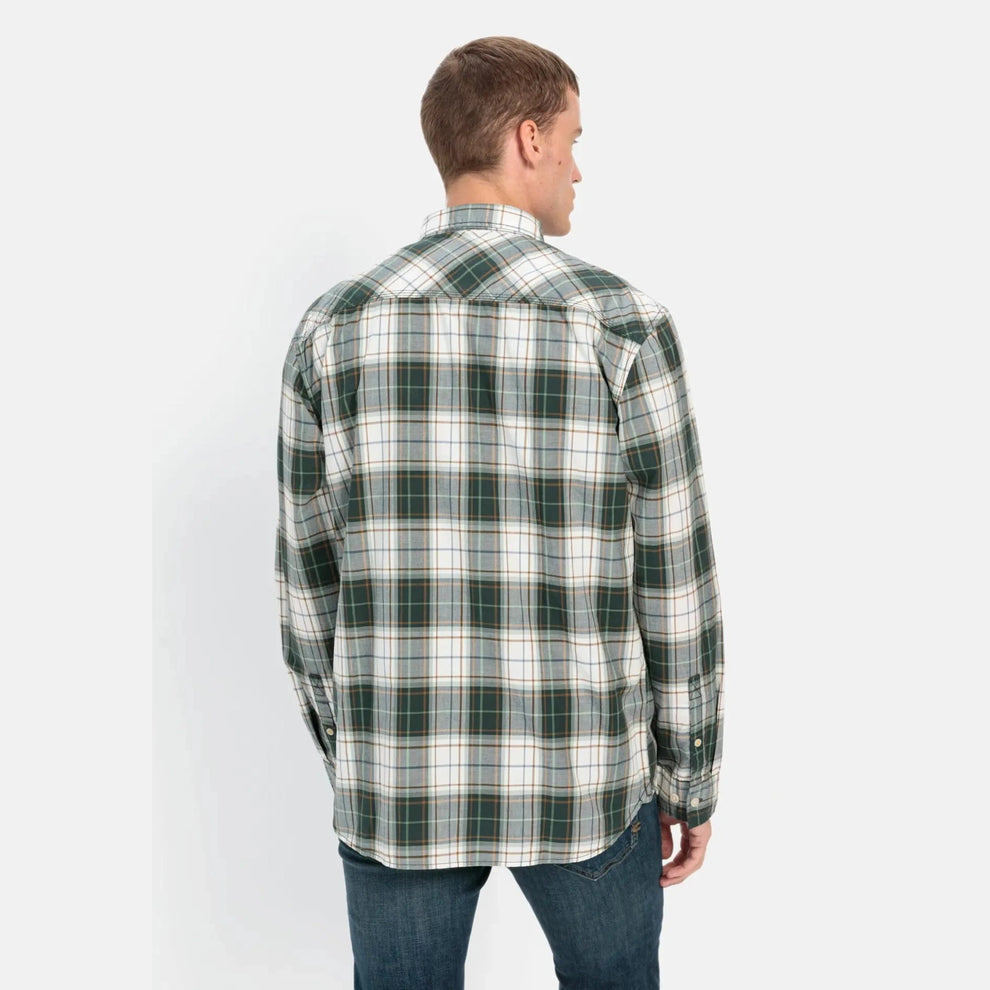Camel Active M Skjorte Pine Green