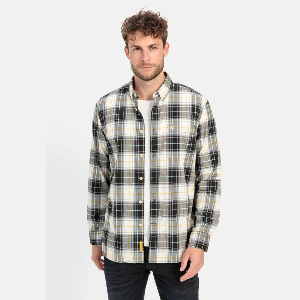Camel Active M Longsleeve Shirt Asphalt