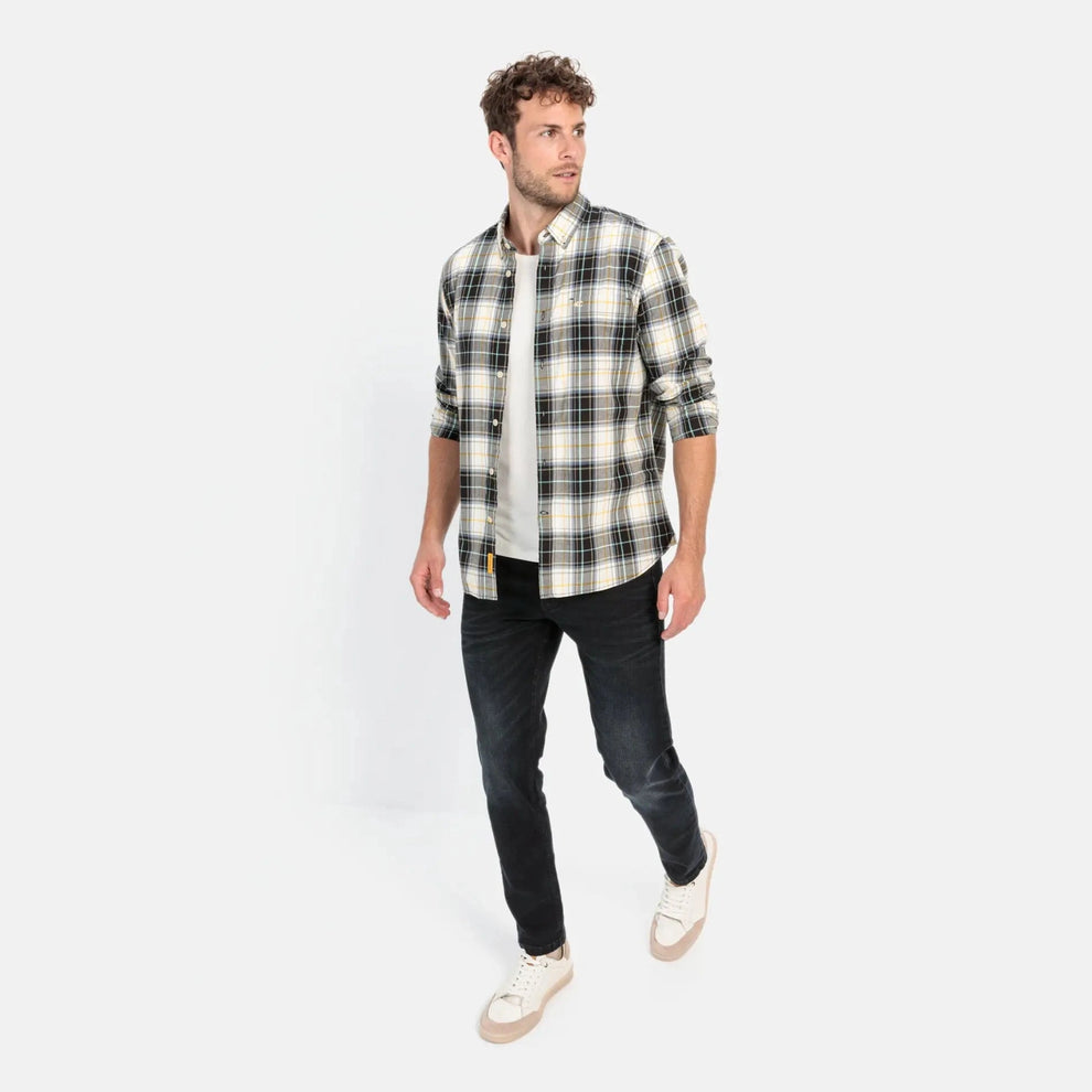 Camel Active M Longsleeve Shirt Asphalt
