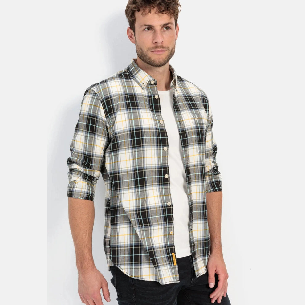 Camel Active M Longsleeve Shirt Asphalt