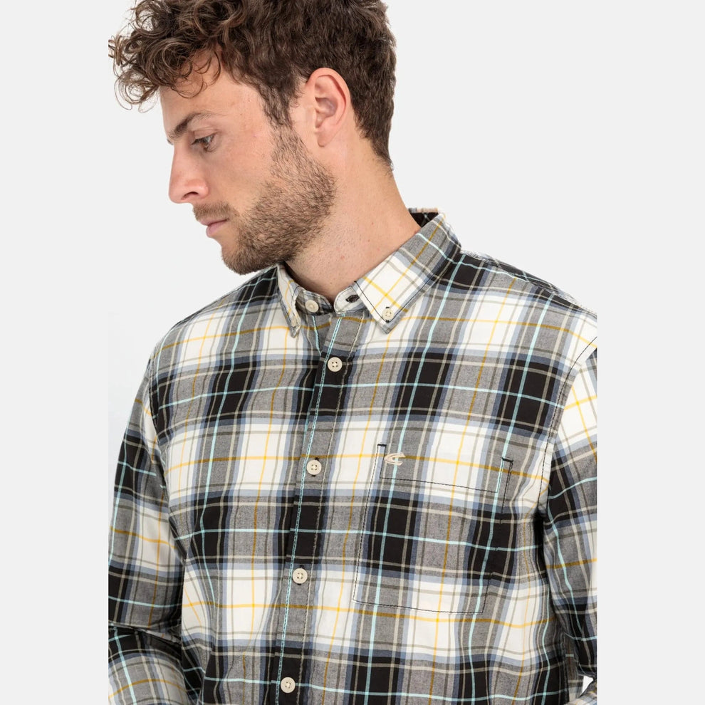 Camel Active M Longsleeve Shirt Asphalt