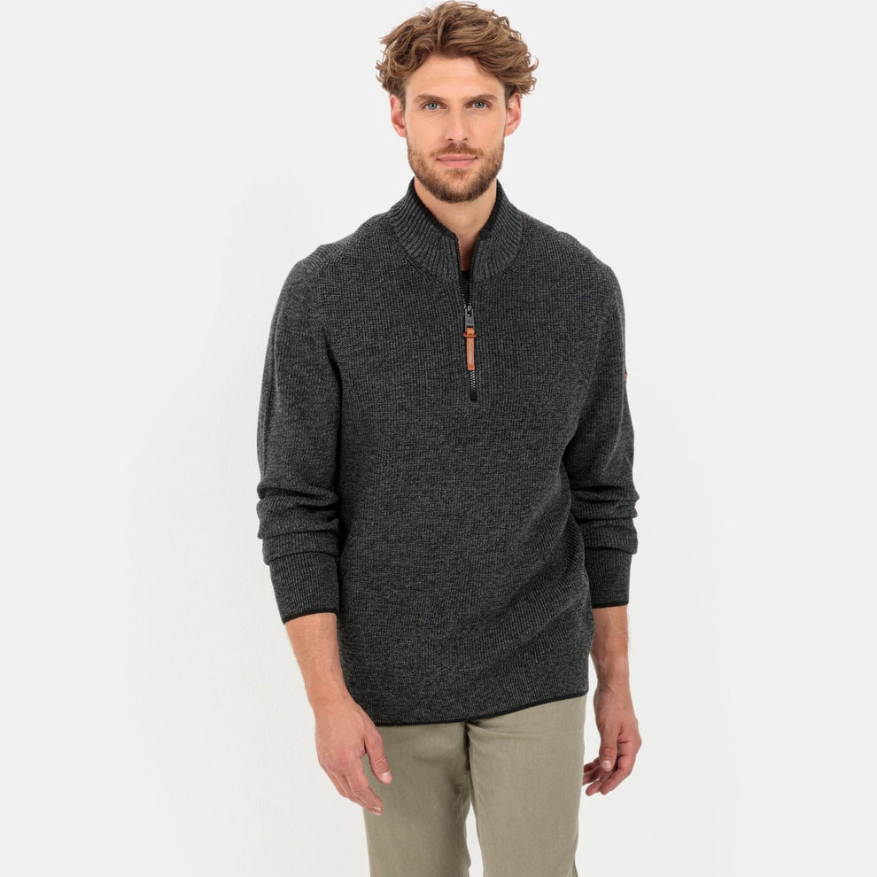Camel Active M Striktrøje Toyer Grey