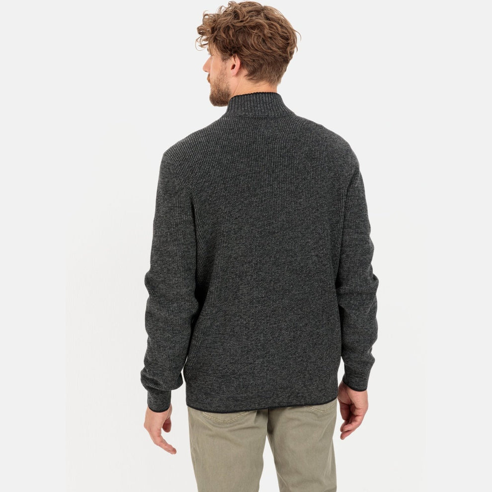 Camel Active M Striktrøje Toyer Grey