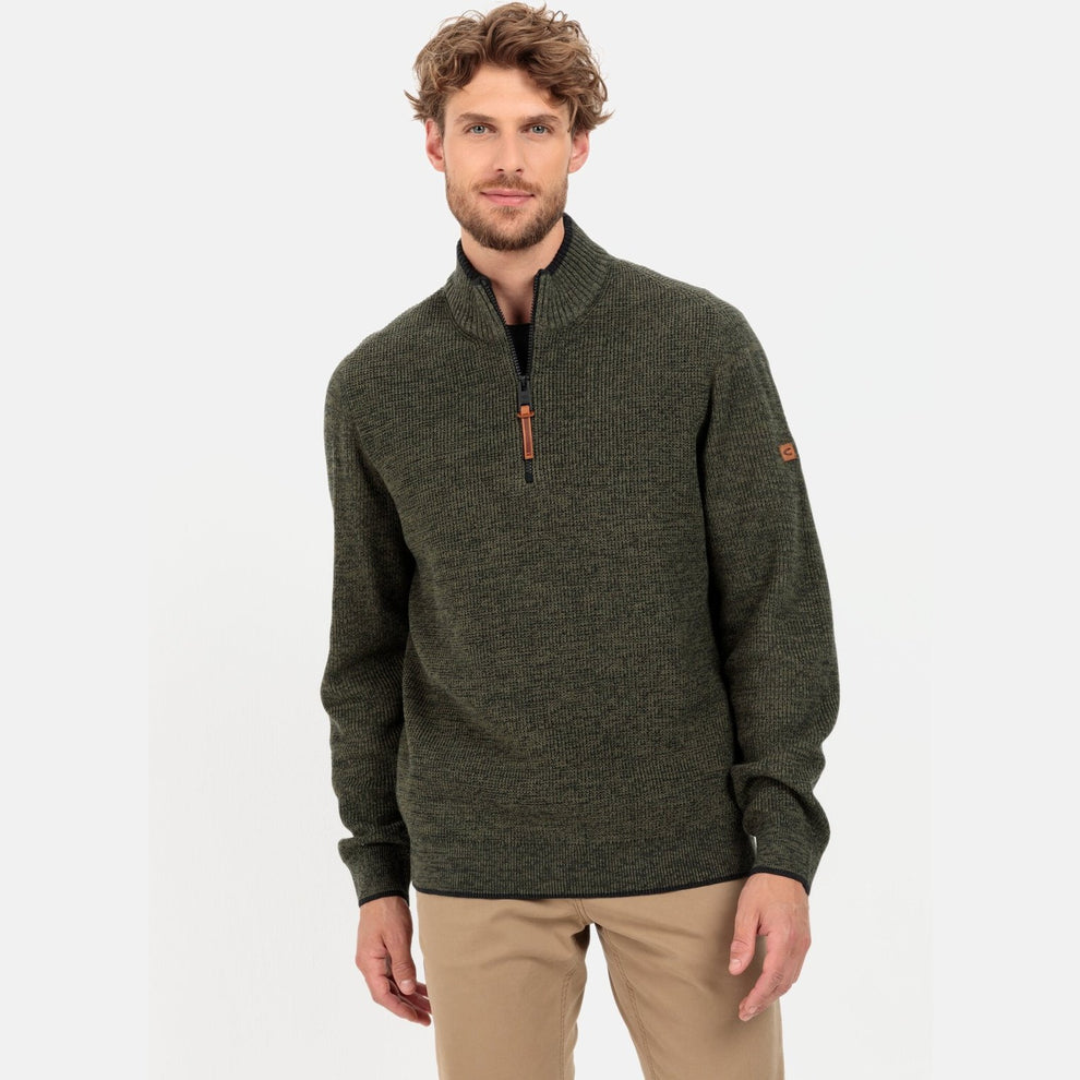 Camel Active M Striktrøje Toyer Green