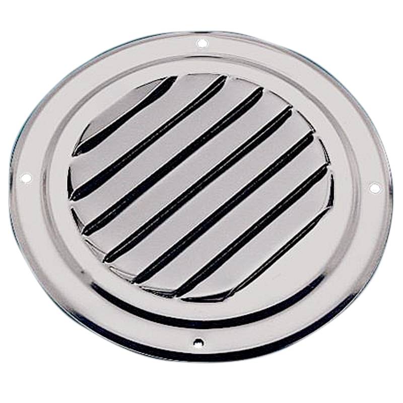 Ventilationsrist Rund, Rustfri