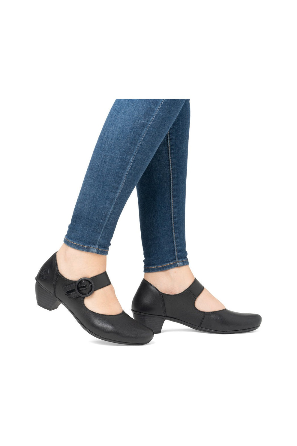 Rieker W Sko Black - 41756-00