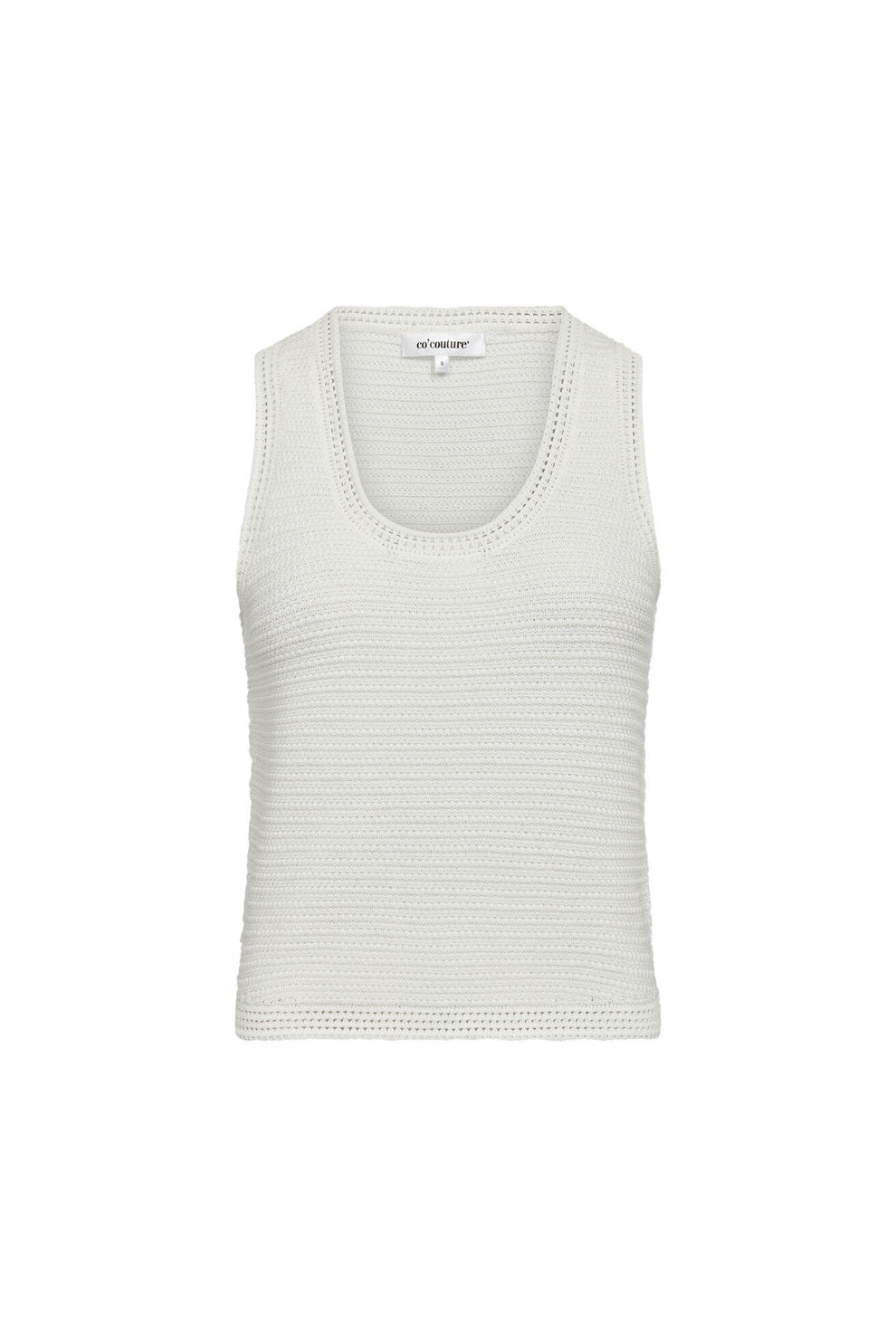 Co´Couture Luecc Knit Top Off White