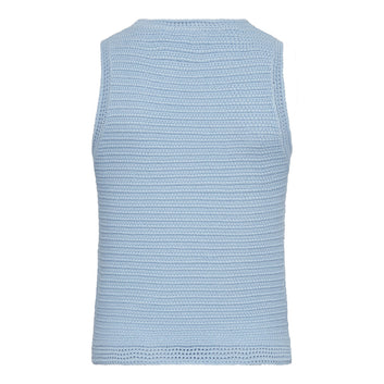 Co´Couture Luecc Knit Top Pale Blue