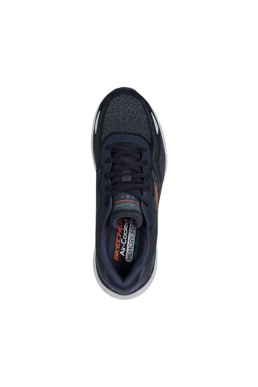 Skechers M Relaxed Fit Edgeride Navy Orange