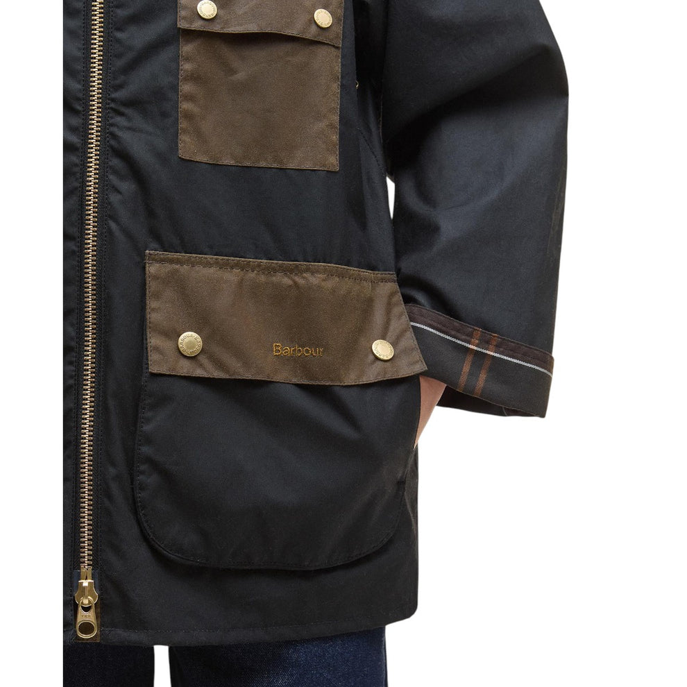 Barbour Luella Wax Jacket Black