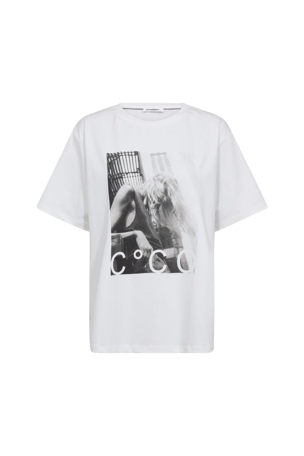 Co´Couture Madinacc Oversize Tee White