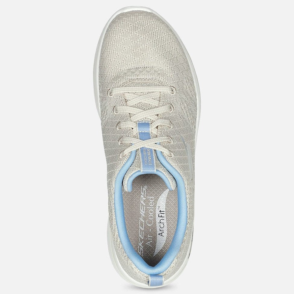 Skechers W Go Walk Arch Fit Unify Sneaker Natural Blue