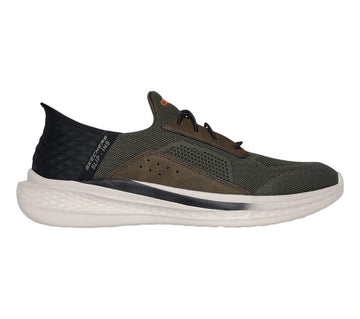 Skechers M Slip Ins Relaxed Fit Olive