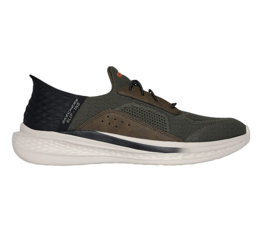 Skechers M Slip Ins Relaxed Fit Olive