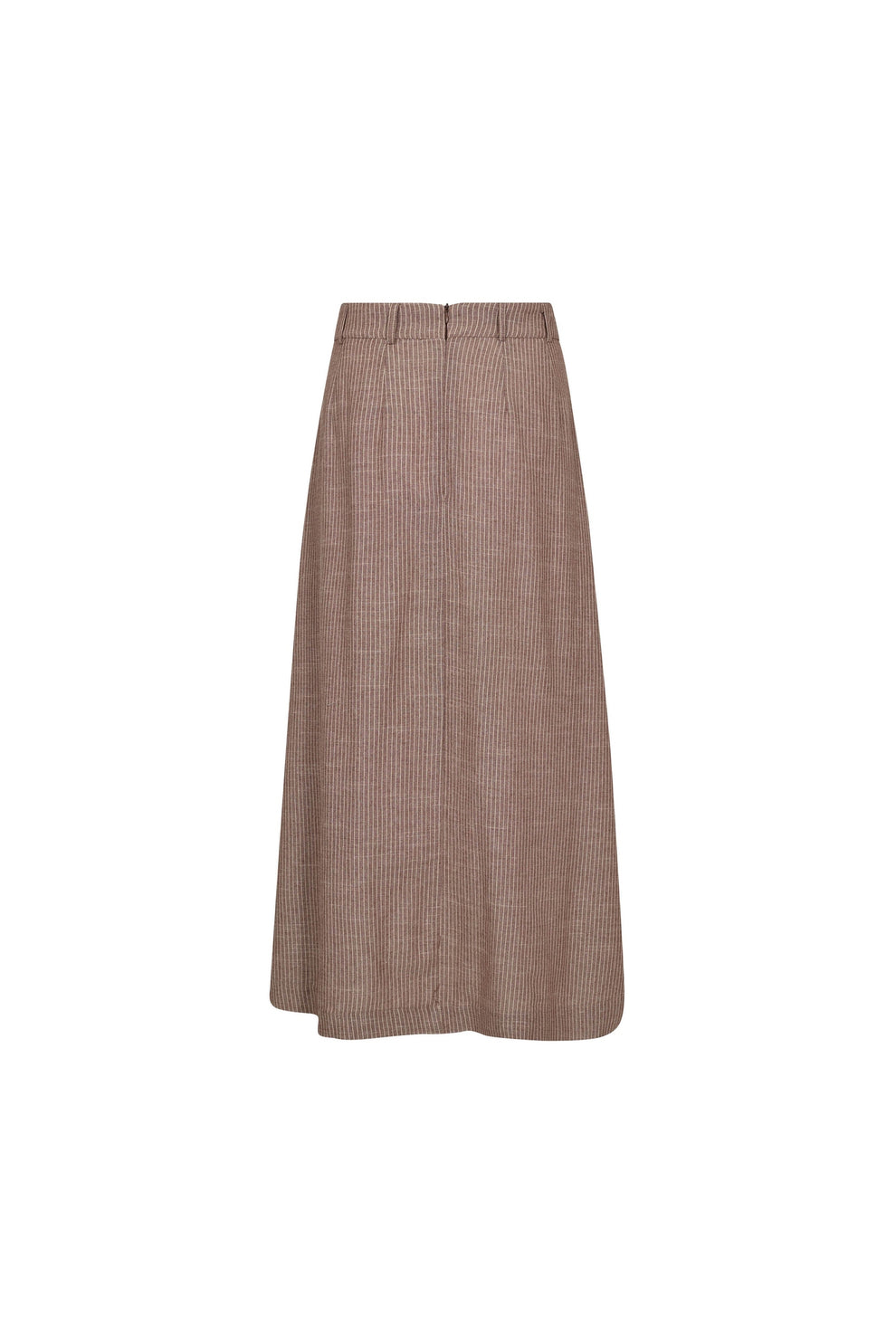 Co´Couture Jihocc Anya Pleat Skirt Brown
