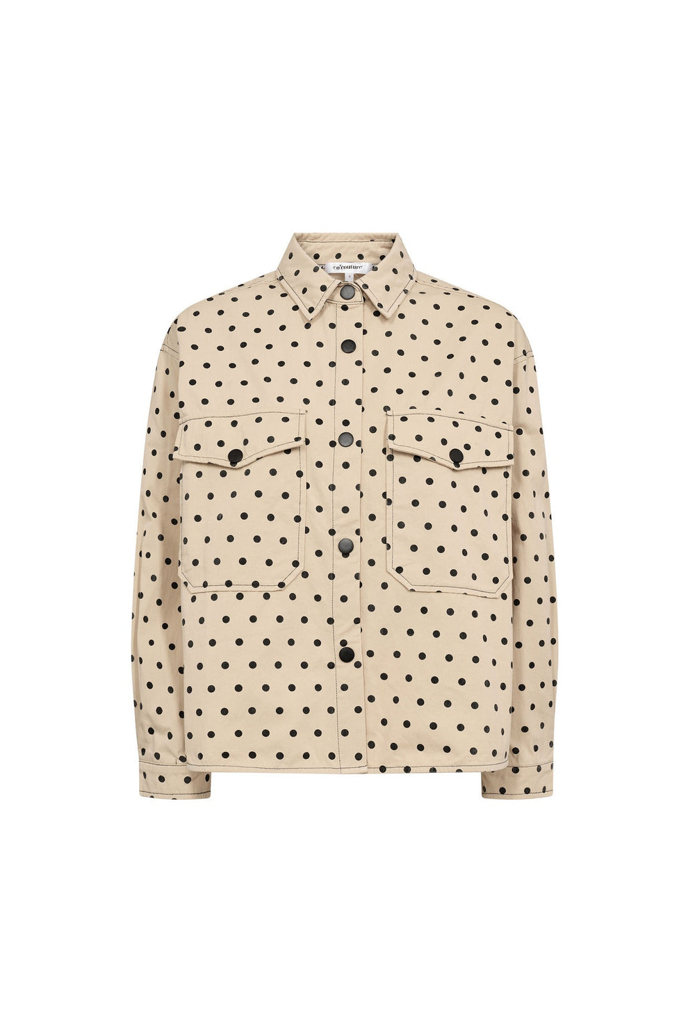 Co´Couture Diddicc Dot Shirt Bone