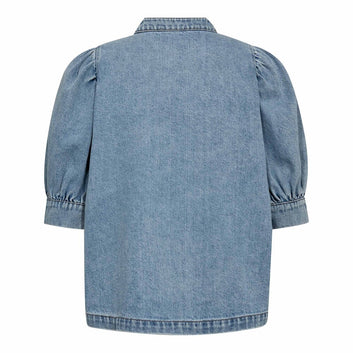Co´Couture Asjacc Denim Blouse Denim Blue