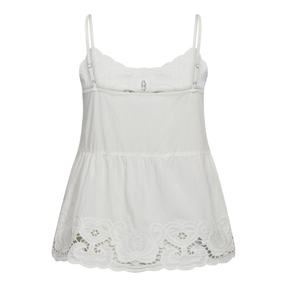 Co´Couture Astorcc Emb Singlet White