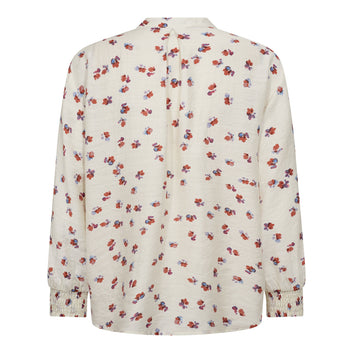 Co´Couture Mariscc Ss Shirt Off White