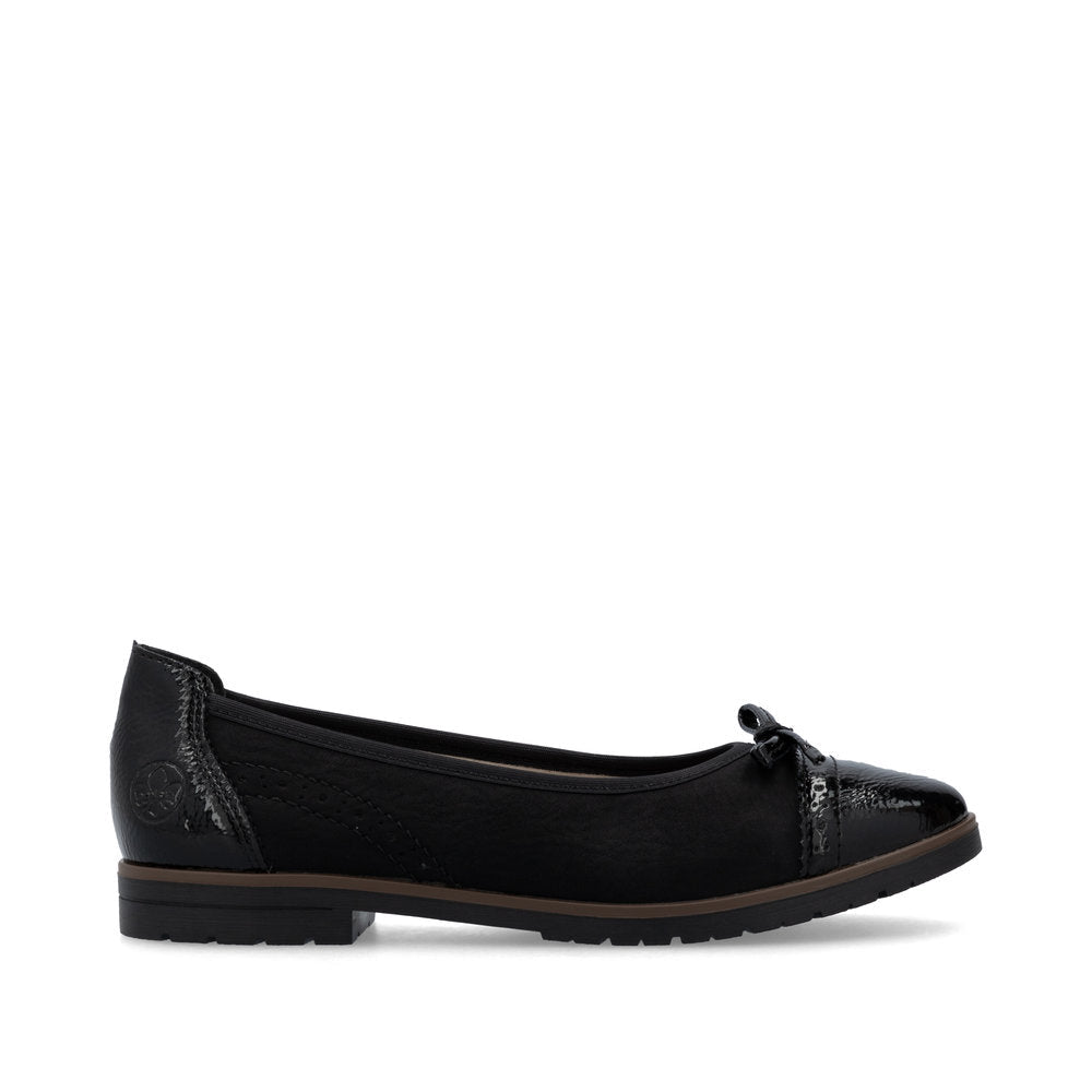 Rieker W Sko Black - 45358-00