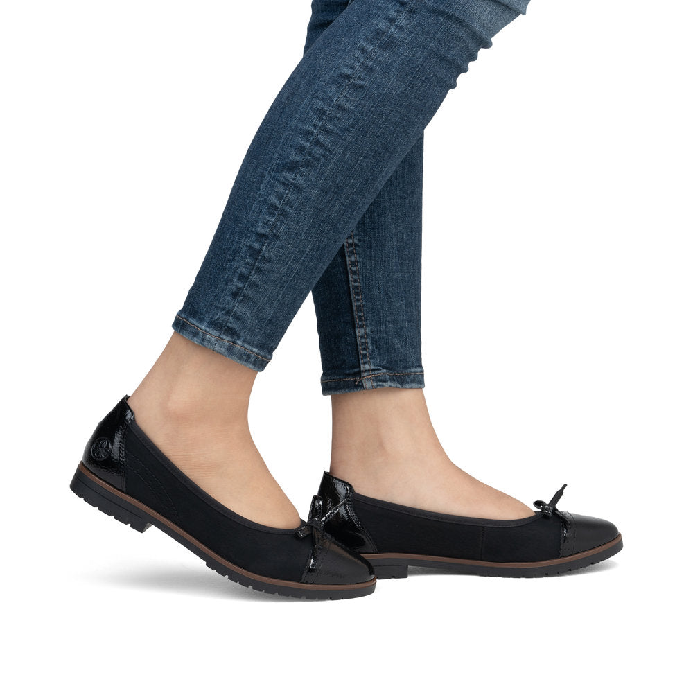 Rieker W Sko Black - 45358-00