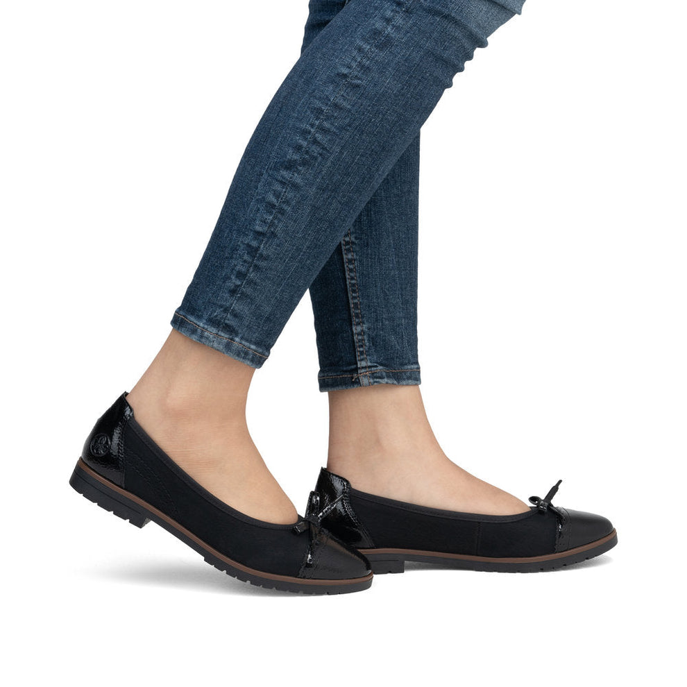 Rieker W Sko Black - 45358-00