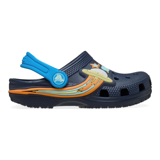 Crocs U Classic Ufo Lights Clog Børnesko Navy