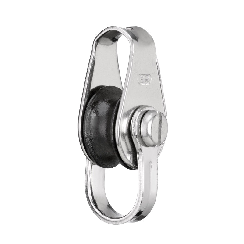 Miniblok rustfri 1-sk. m/fiberskive & hundsvot