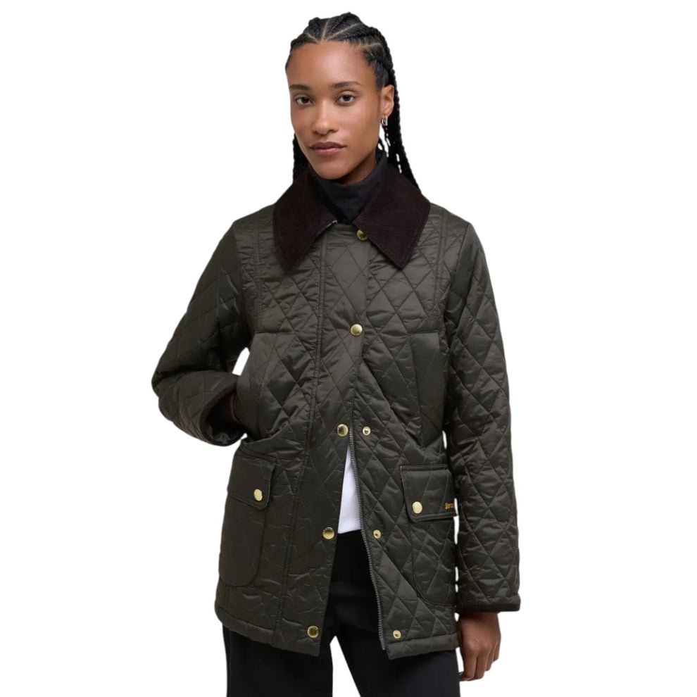 Barbour Modern Beadnell Quilted Jacket Sage