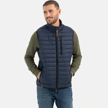 Camel Active M 9E52 Quilted Vest Navy