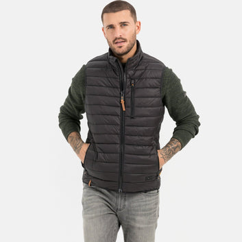 Camel Active M 9E52 Quilted Vest Black