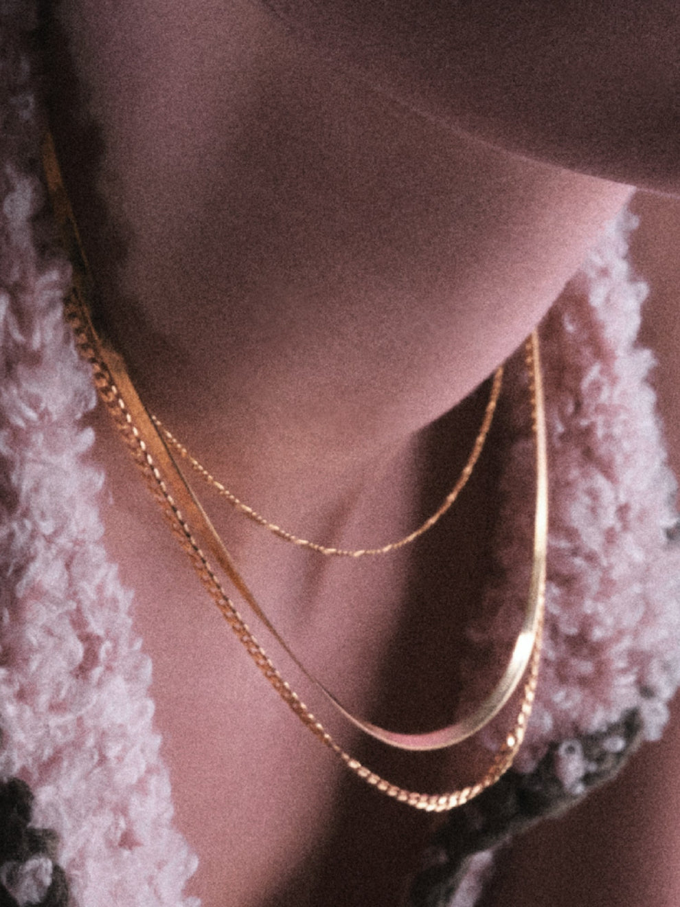 Maria Black Katie Necklace Forgyldt